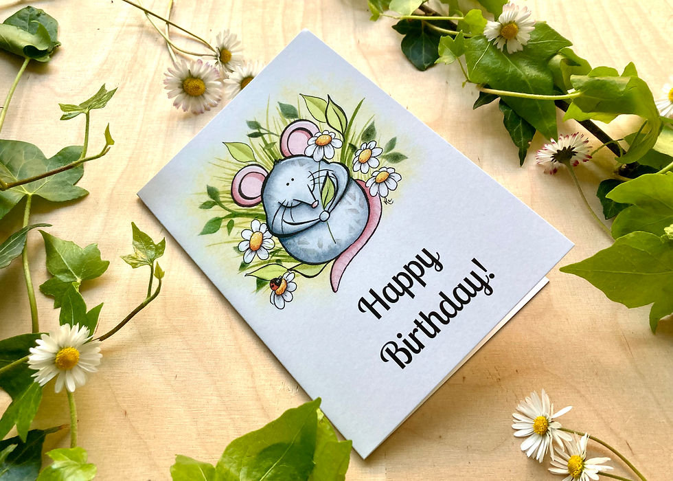 Thumbnail: 'Samual Grey' Card and Envelope