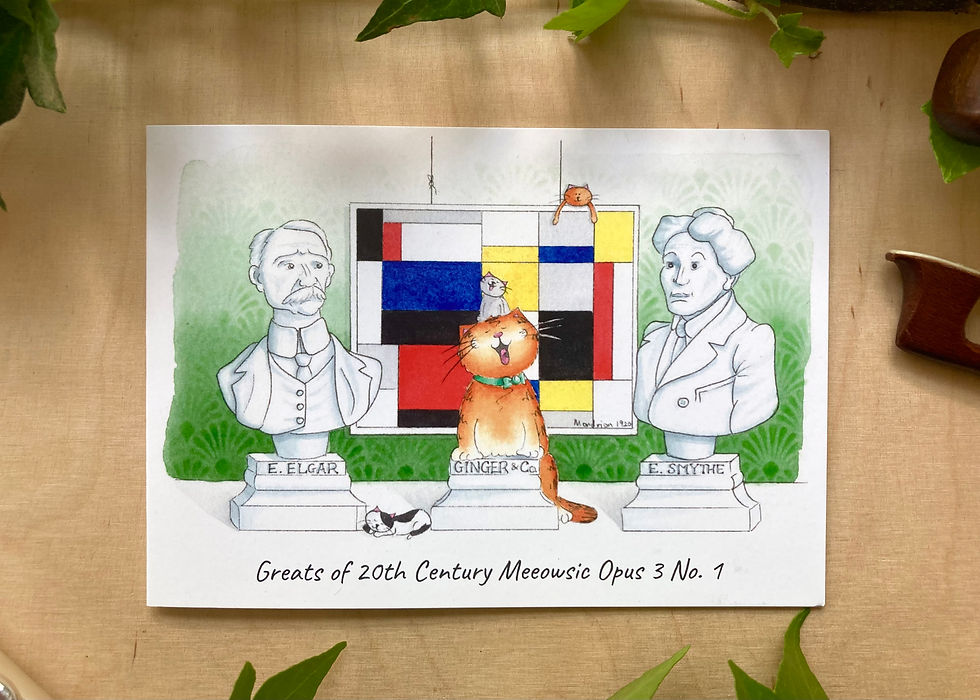Thumbnail: 'Edward & Ethel' Greeting Card and Envelope