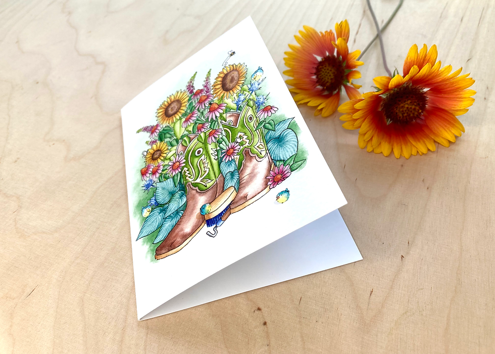 Thumbnail: 'Wild at Heart' card and envelope