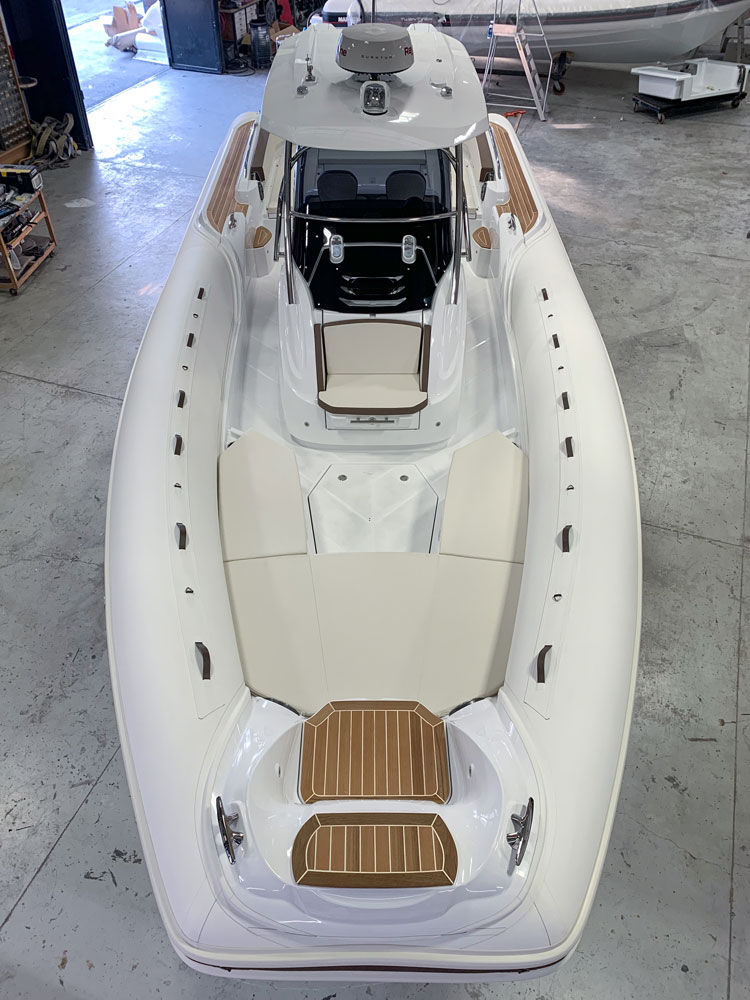 mar.co r-evolution x36 con tre motori mercury verado 300 v8