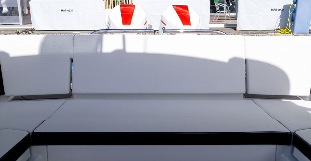 mar.co e-motion 36 gommone cabinato 10 metri