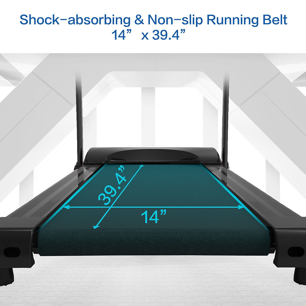 Thumbnail: FYC Folding Treadmill for Home Portable Electric Treadmill Running Exercise Mach