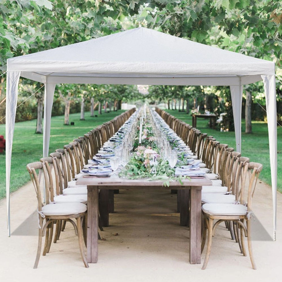 Thumbnail: [Only for Drop Ship]  3X3M Four Sides Portable Home Party Use Waterproof Tent wi