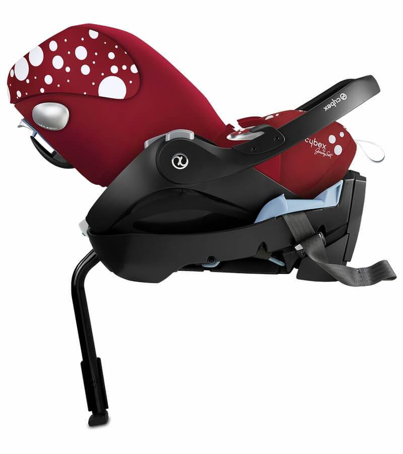 Miniaturebillede: CYBEX Cloud Q SensorSafe Infant Car Seat - Petticoat Red by Jeremy Scott