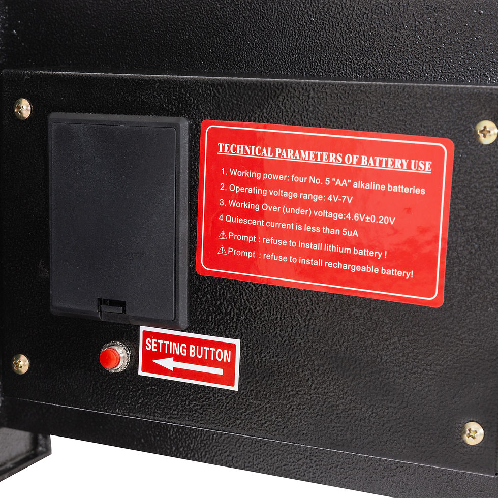 Thumbnail: Digital Electronic Security Safe Box Home Office Hotel Business Jewelry Money Bo