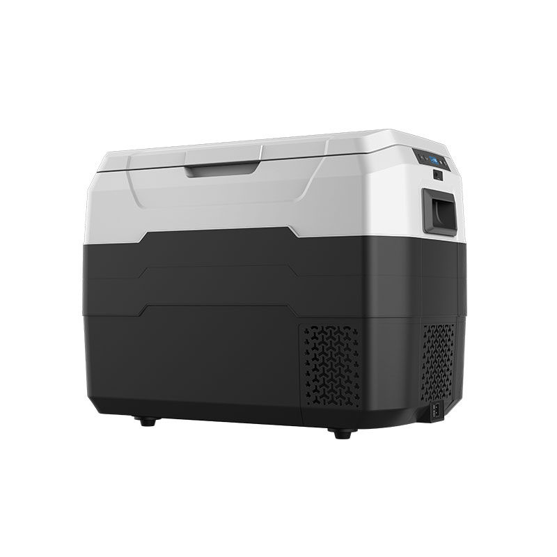 Thumbnail: Car Fridge Portable Freezer Cooler with 12/24V DC and 110-240V AC, Travel Refrig