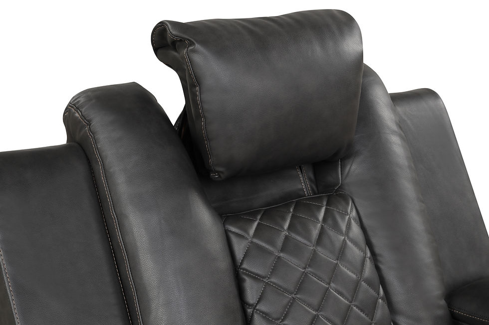 Thumbnail: Benz Reclining Chair Grey