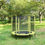 Thumbnail: Kids Trampoline for Toddlers with Net, 48in Toddler Trampoline with Enclosure, M