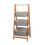 Thumbnail: Living Room 3-Tier Storage Rack Bedroom Bamboo Rack 17.5 x 13 x 42.9 inch