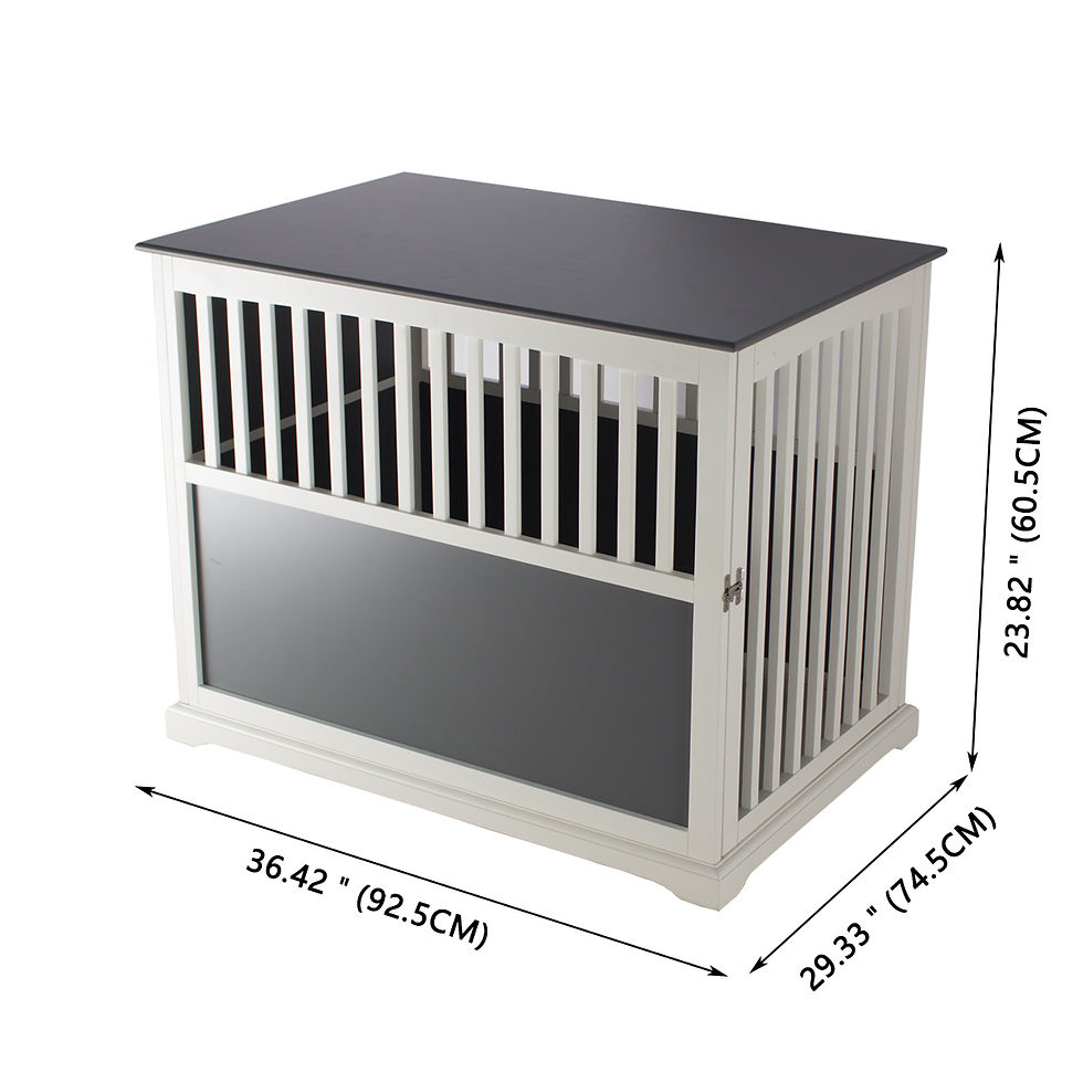 Thumbnail: Wooden Dog Crate