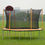 Thumbnail: 15FT Trampoline with Basketball Hoop Inflator and Ladder(Inner Safety Enclosure)