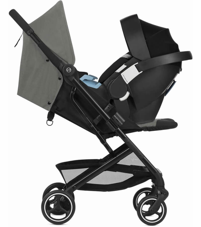 Thumbnail: CYBEX Beezy Soho Grey Ultra-Compact Stroller