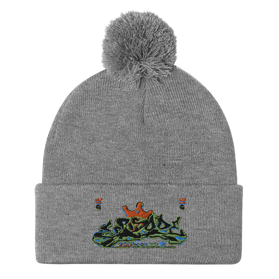 Thumbnail: Eppisode Ink Pom-Pom Knit Cap