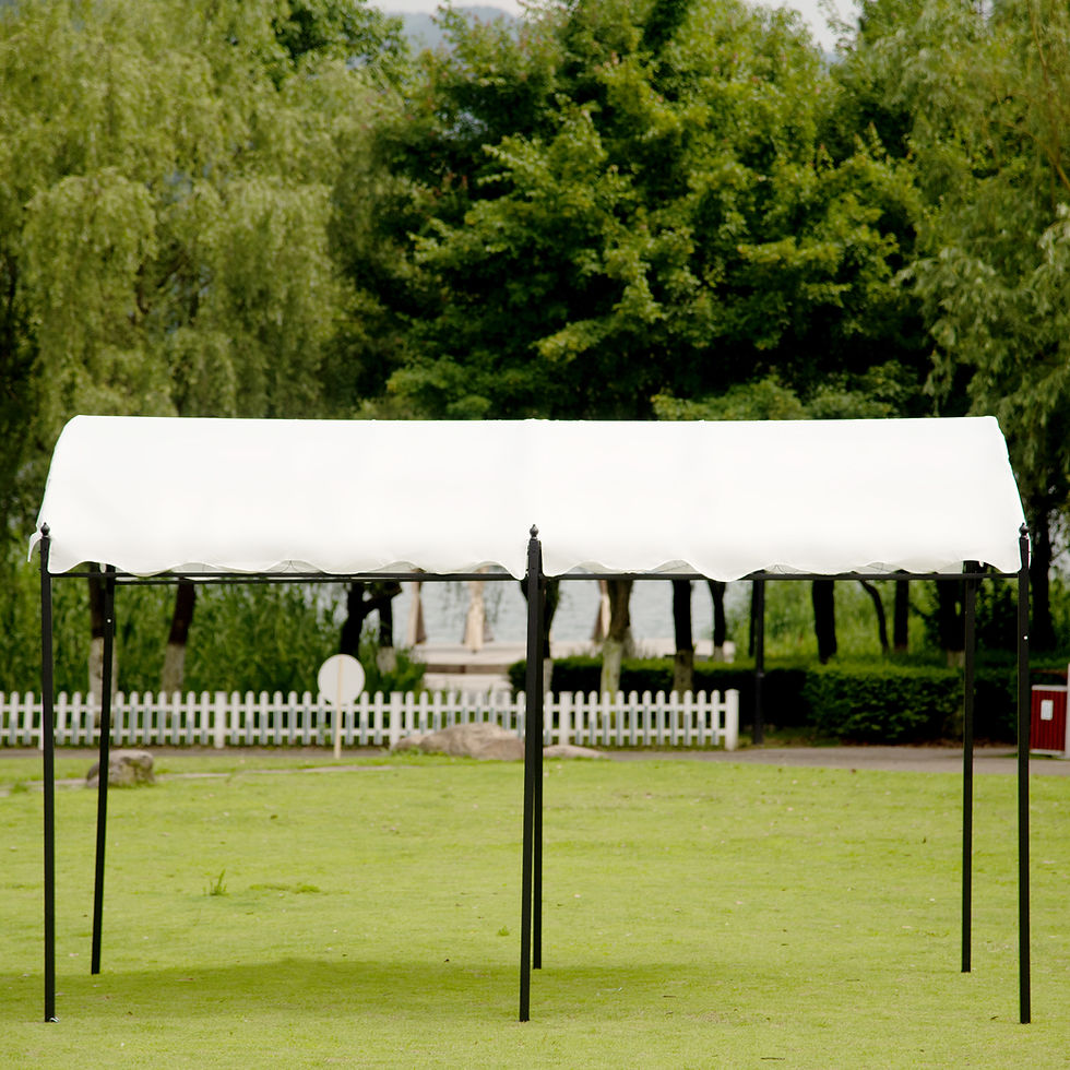 Thumbnail:  Outdoor Patio 13ft.Wx8.4ft.H Steel Carport Shelter Garage Tent, Garden Storage 