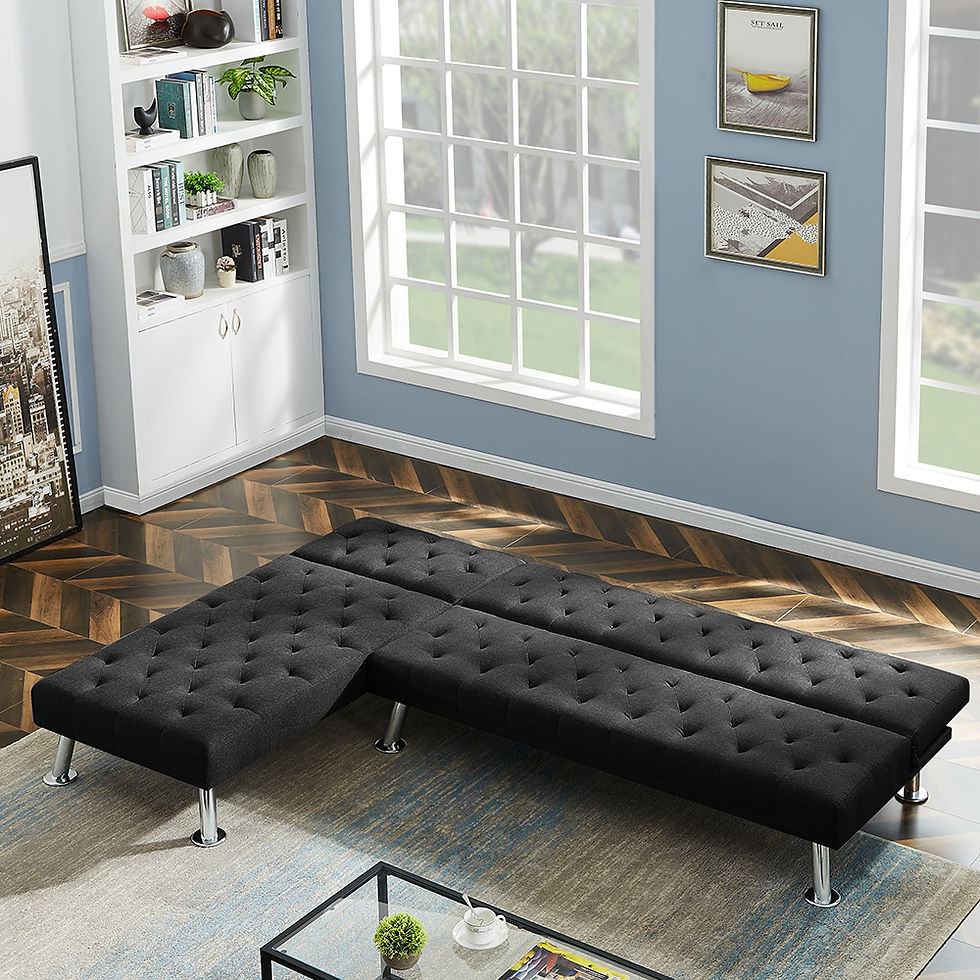 Thumbnail: Sofa Bed and Sleepers Couch , Sectional Recliner Couch sofabed for Living Room.