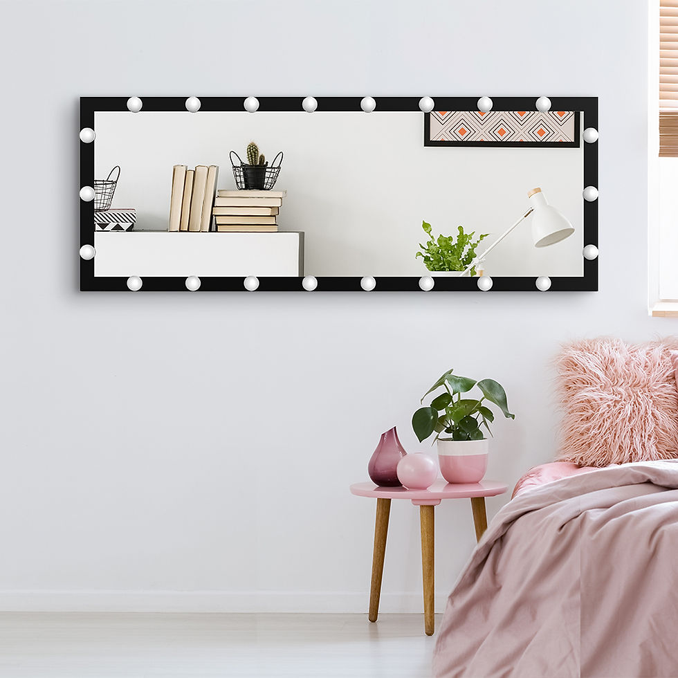 Miniatura: Modern Wall standing Bedroom Hotel Full Length Whole Body Dressing Hollywood Van