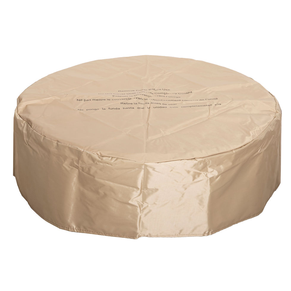 Miniatiūra: 28'' Ore Powder 30,000 BTU Exterior Faux Stone Propane Fire Pit with Water Proof