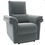 Thumbnail: Recliner Chair with Padded Seat Microfiber Manual Reclining Sofa for Bedroom & L