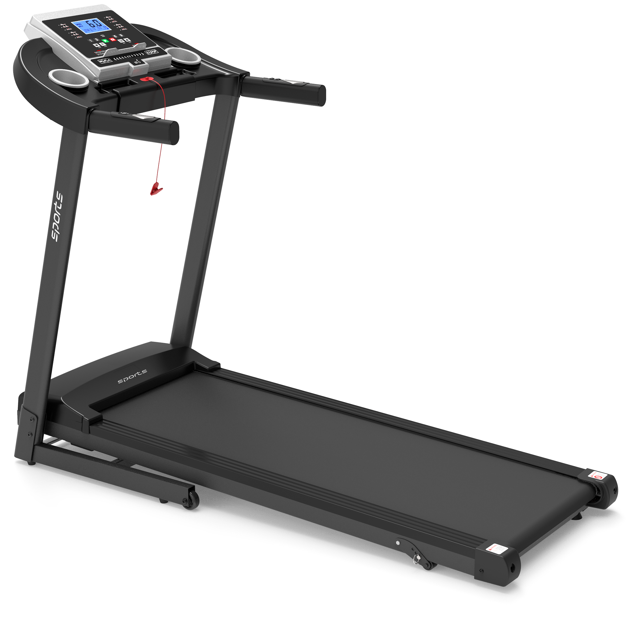 HLB600 - Folding Electric Treadmill for Home Workout, Manual Incline Running Mac