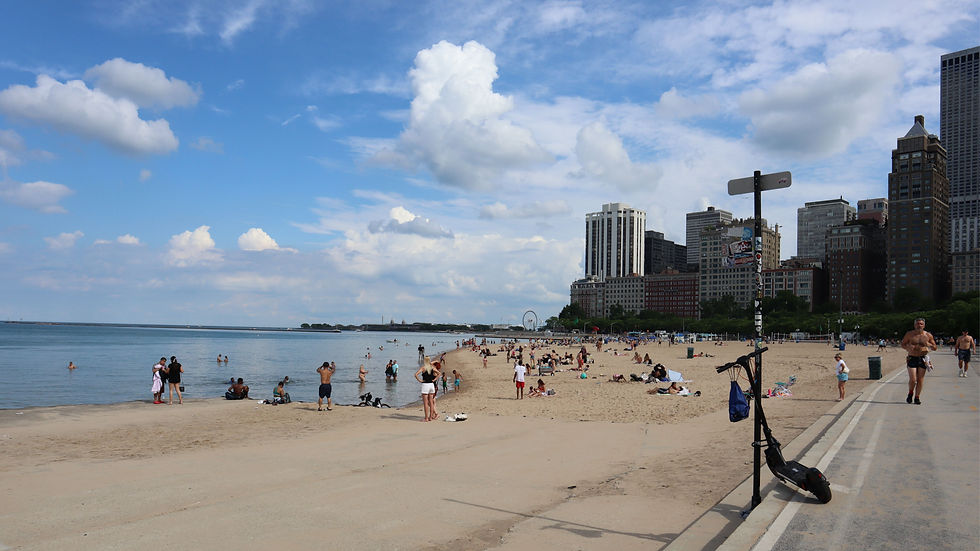 Hyde Park Beach Day (57th Street Beach)