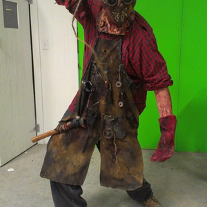 'Stitcher'- prop apron for Haunted Hillside attraction