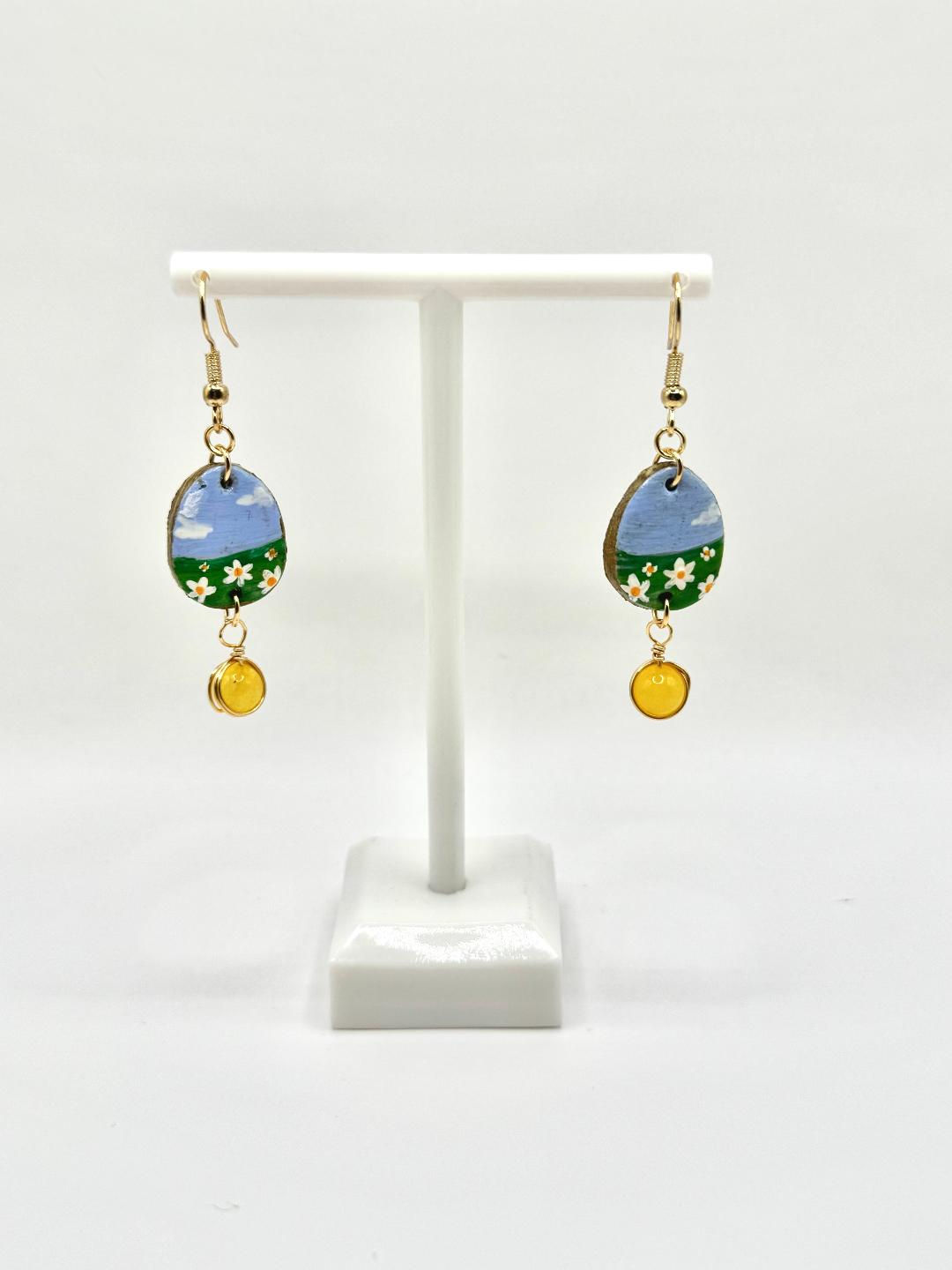 Daisy field earrings