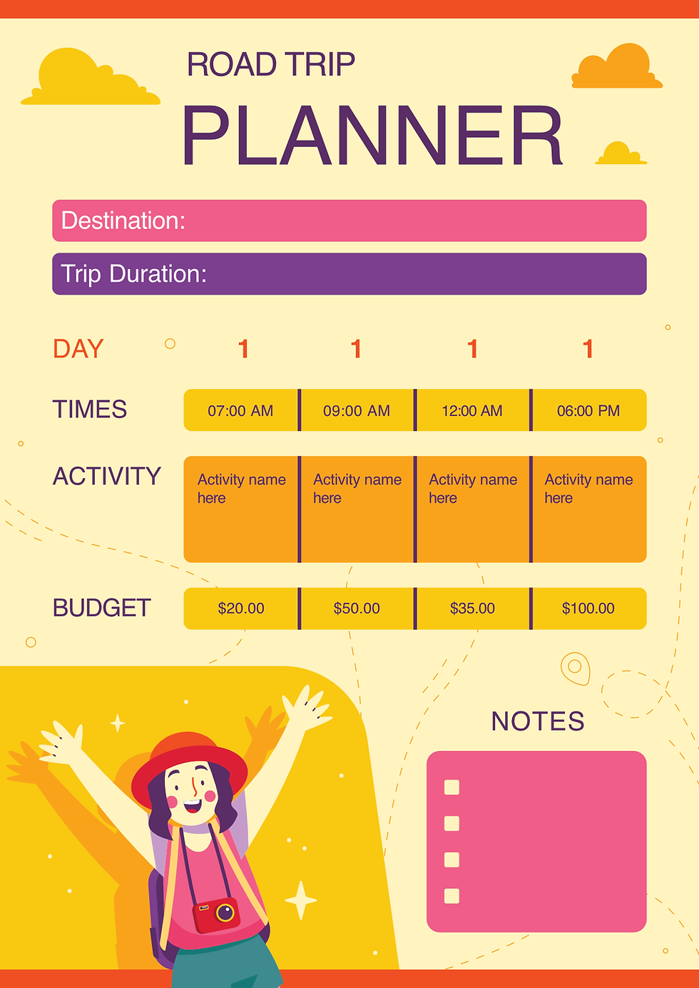 A Road Trip Planner
