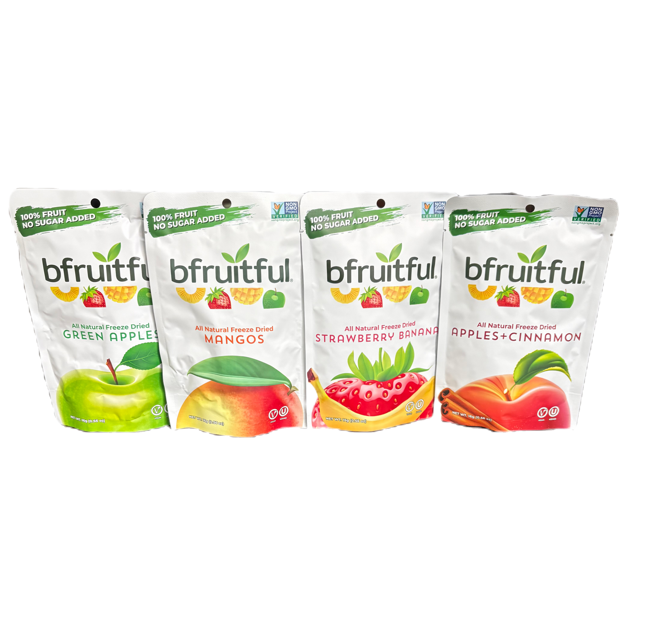 Bfruitful Freeze Dried Fruit Bundle (8 packages)