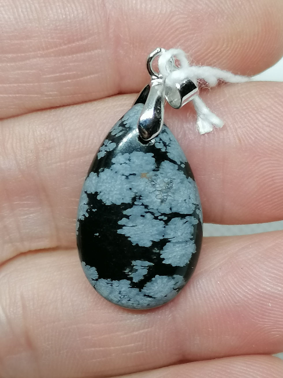 Obsidienne Neige 2,5 cm