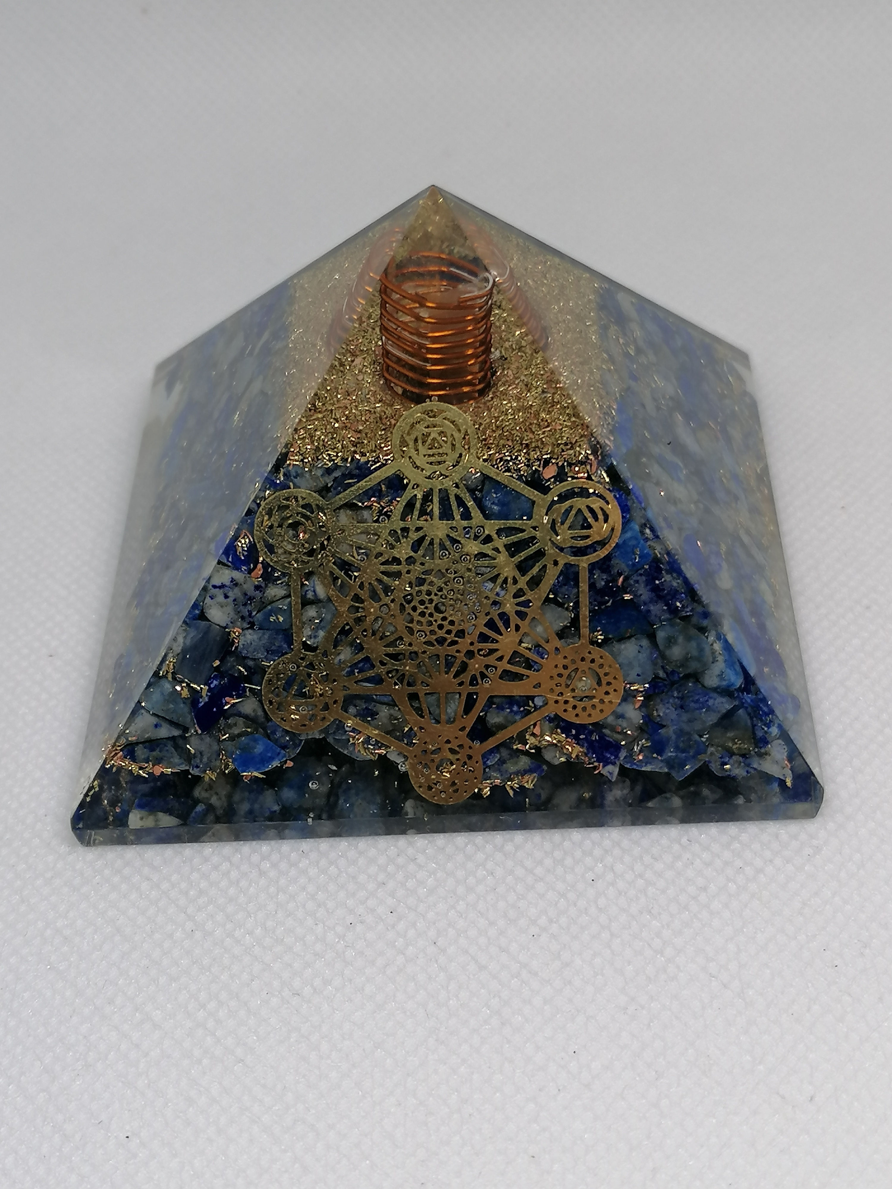 Pyramide Lapis Lazuli Metatron 7 cm