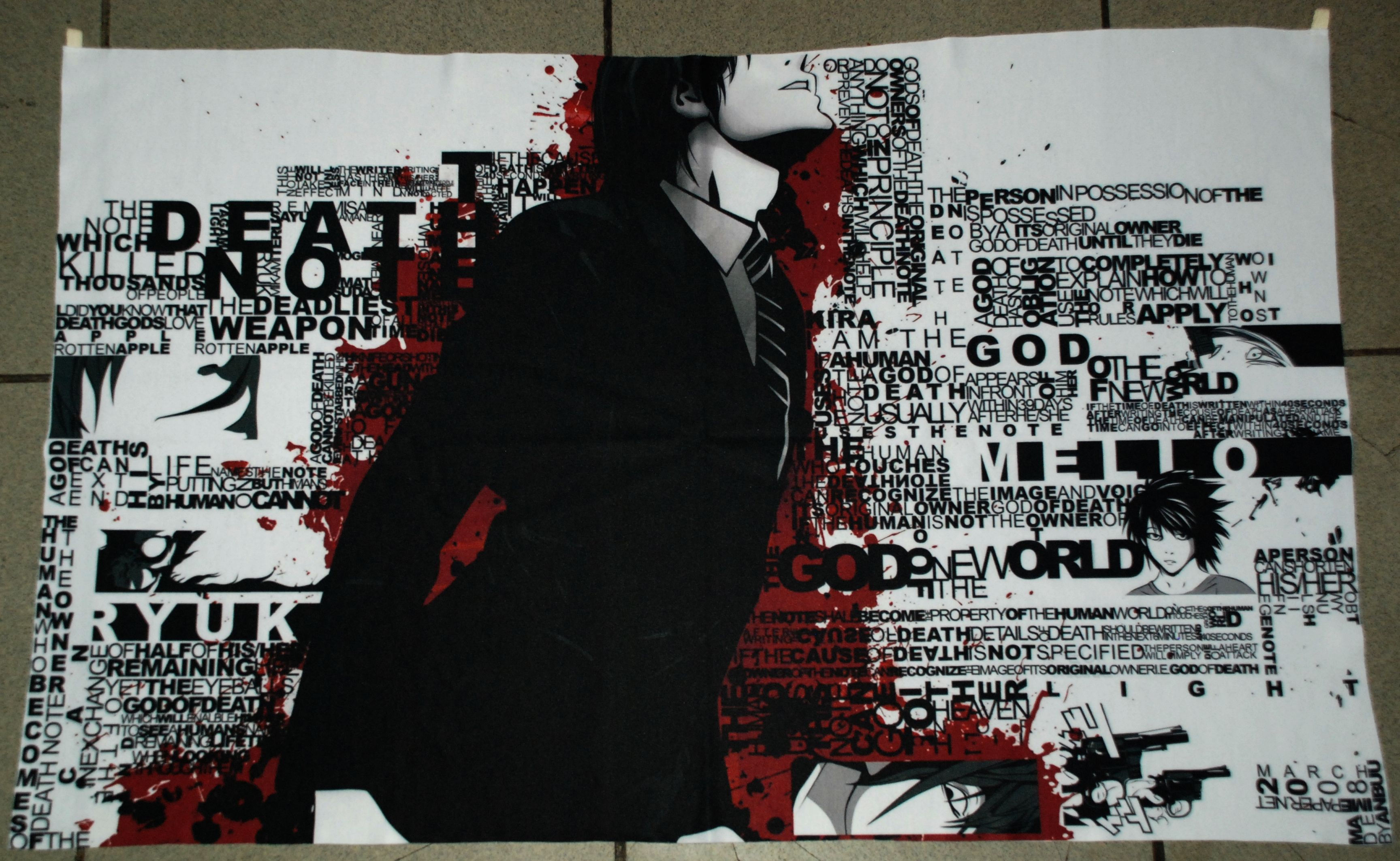 Death Note Kumaş Poster
