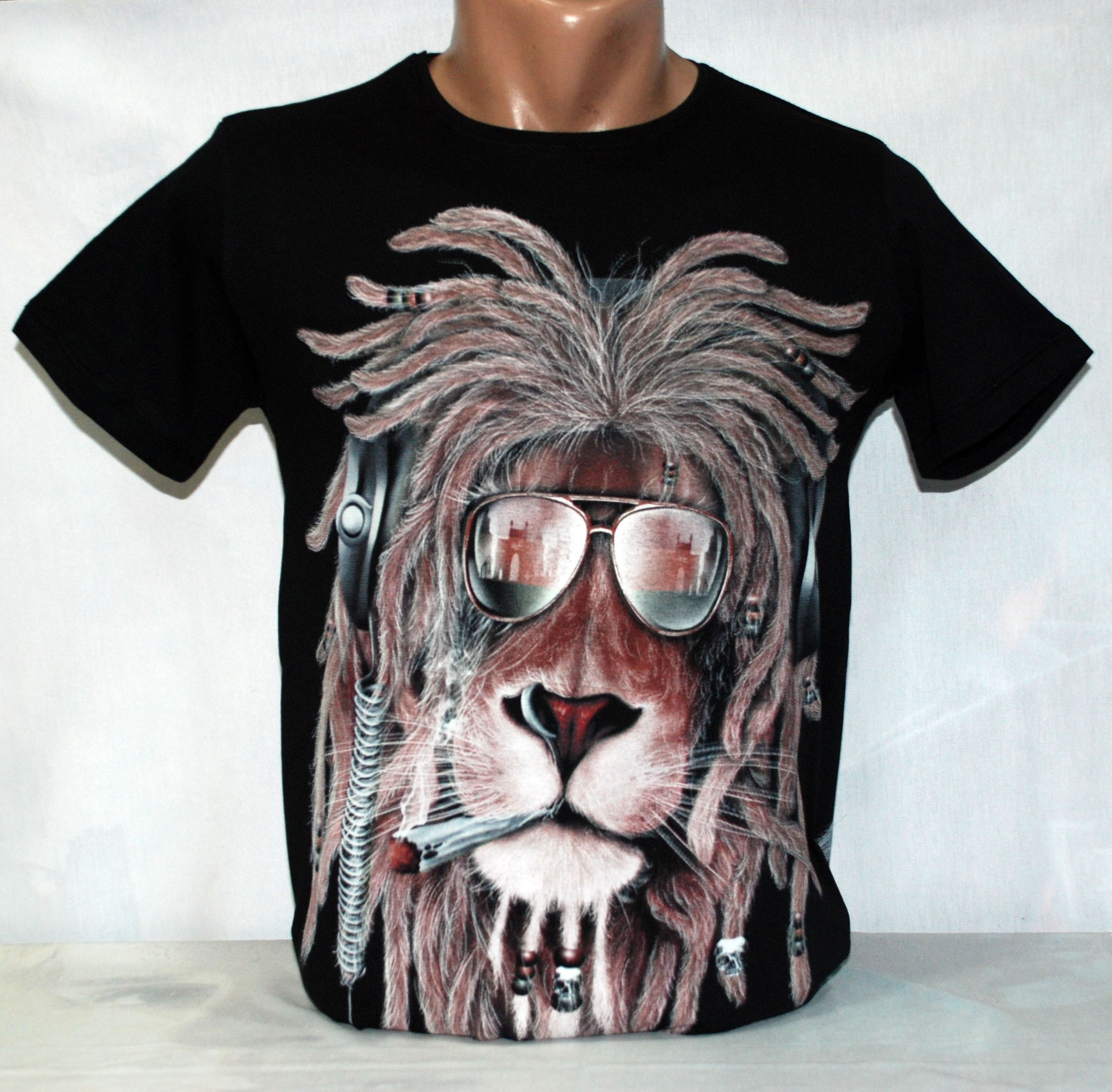 Aslan Desenli Tişört