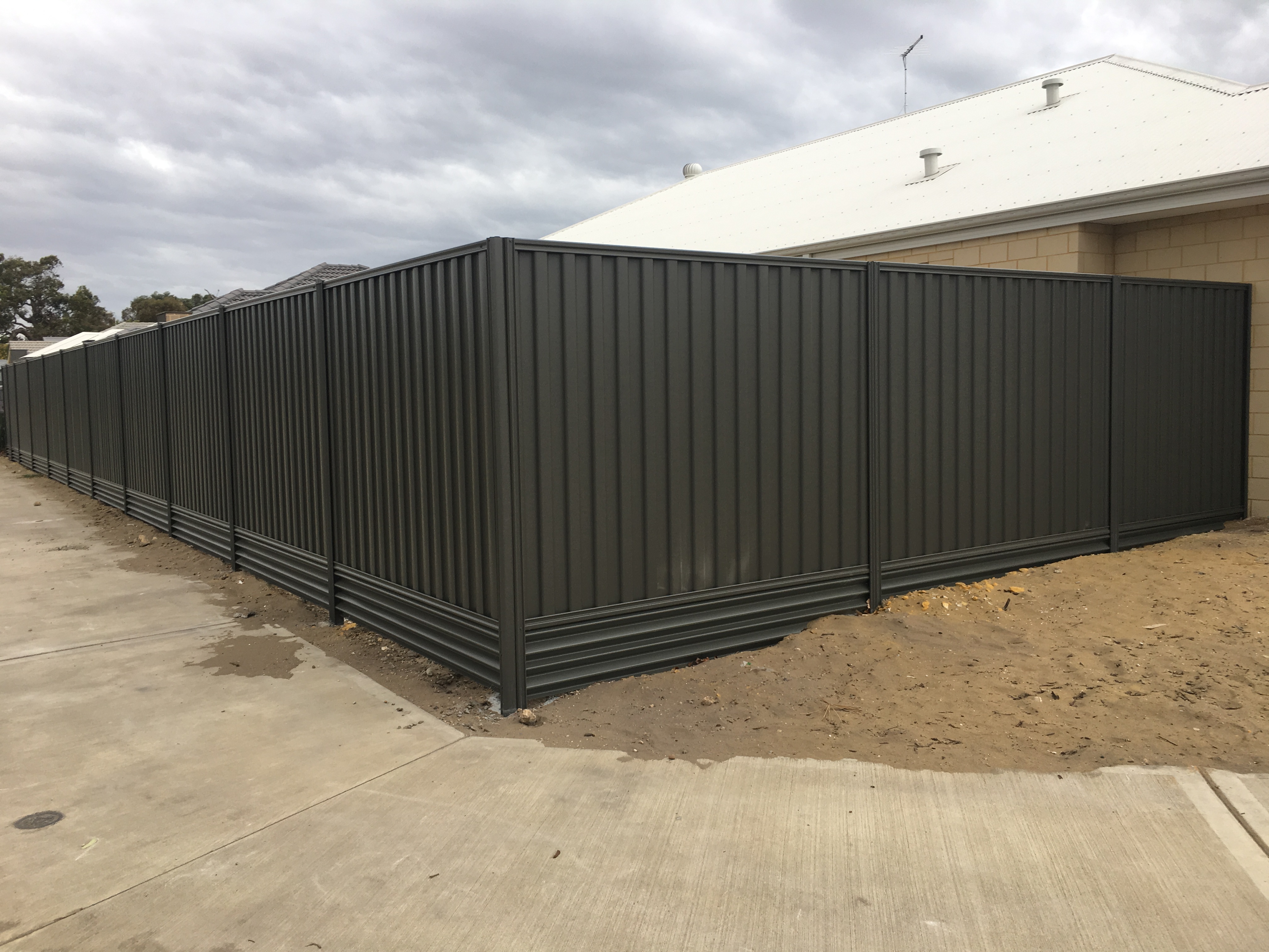 Woodland Grey Colorbond Fence