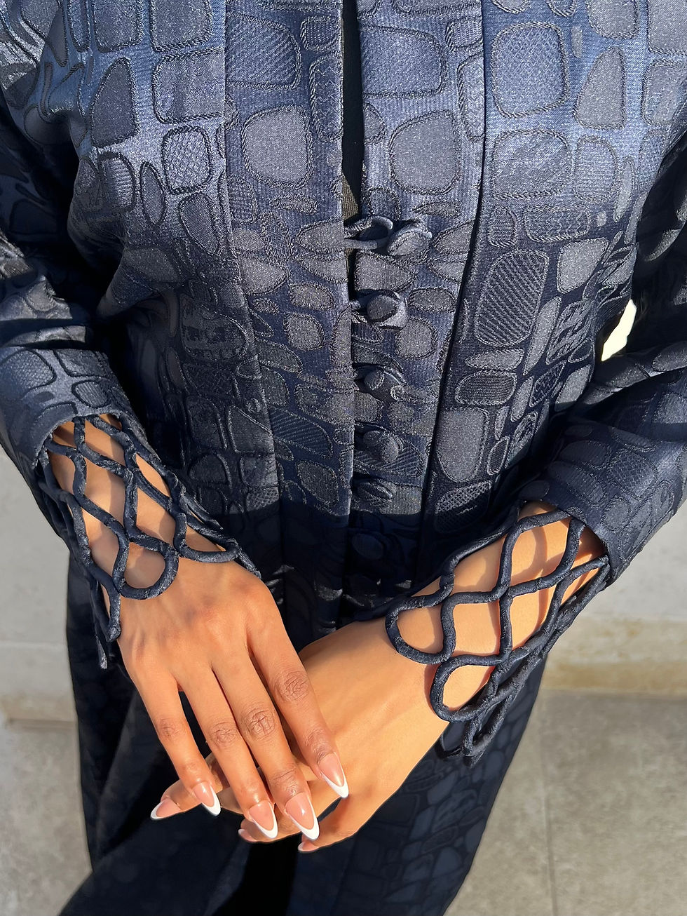 Thumbnail: Velour Noir Abaya