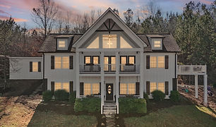 Stately white house with a grand front porch