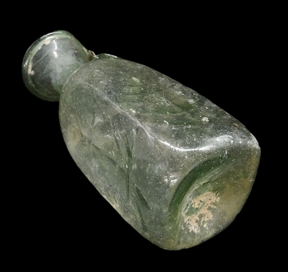 Thumbnail: Roman molded glass pitcher with relief decoration - with export license