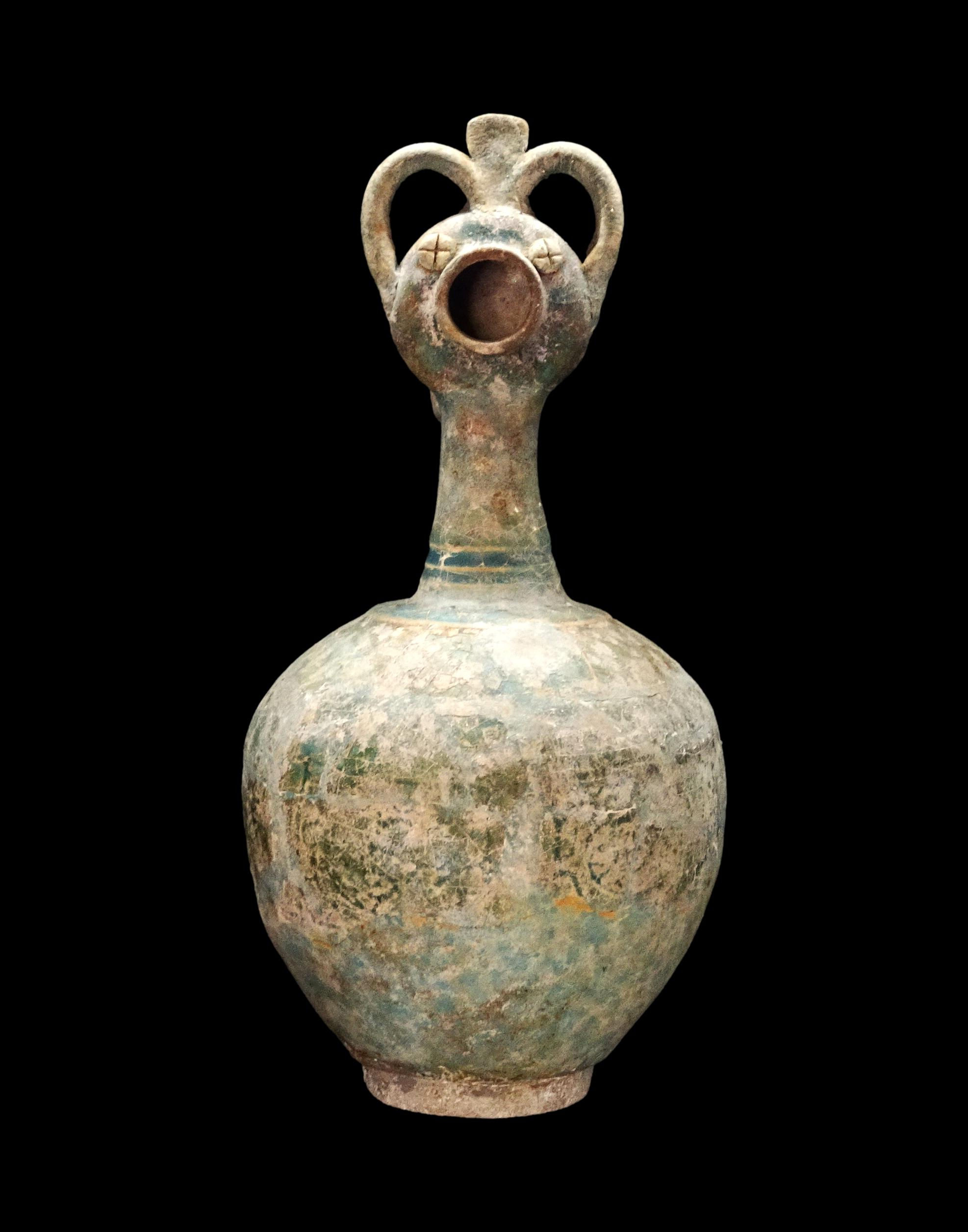Grande aiguière zoomorphe Seldjoukide - Kashan - 12ème siècle
