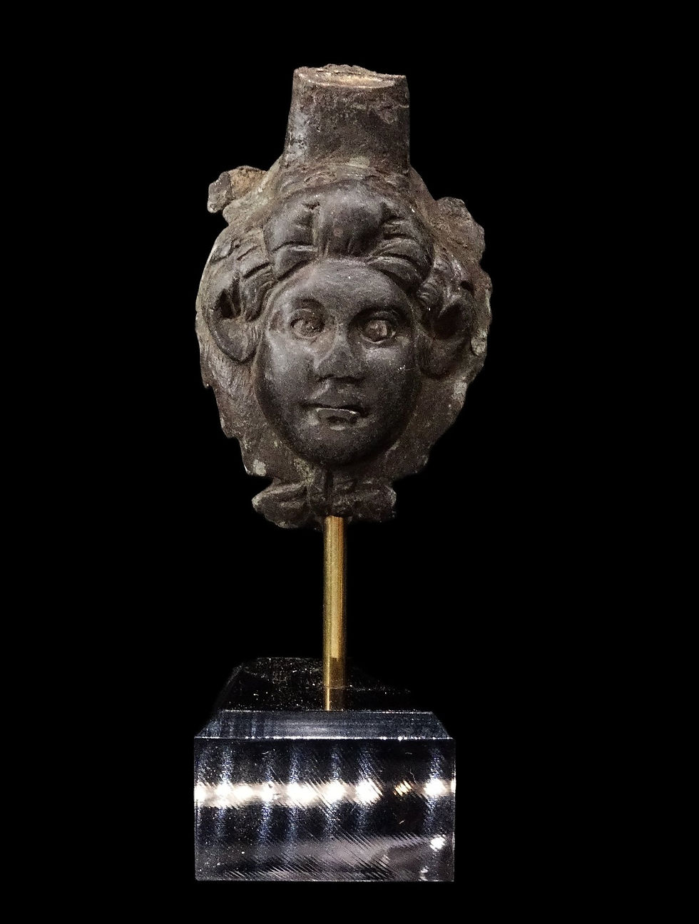 Miniatura: Applique da parete in bronzo - Gorgone - I/III secolo d.C.