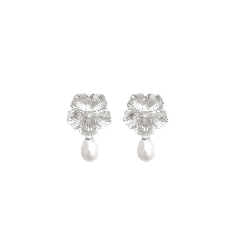 Thumbnail: Bavella Earrings | Drop Pearl