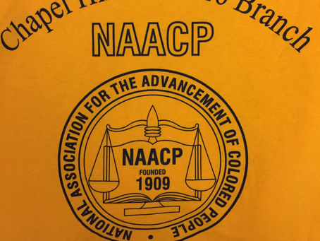 Get Your Chapel Hill Carrboro NAACP T-Shirt Today!