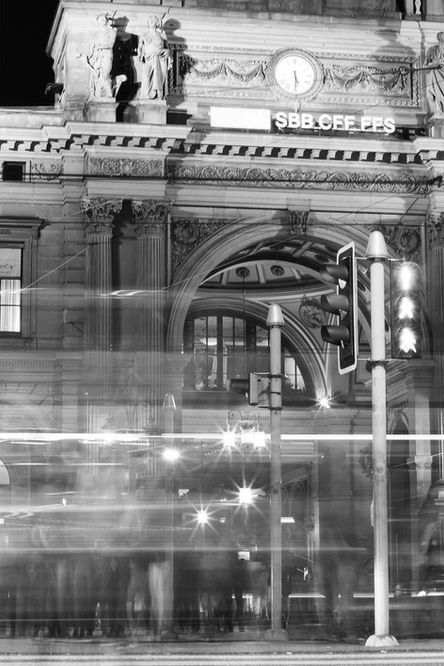 B&W architectural travel photography building facade Zurich Studio Barco