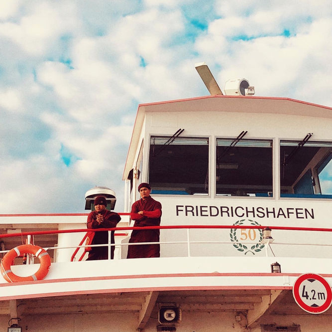 Travel photography Friedrichshafen ferry boat deck Studio Barco Zurich