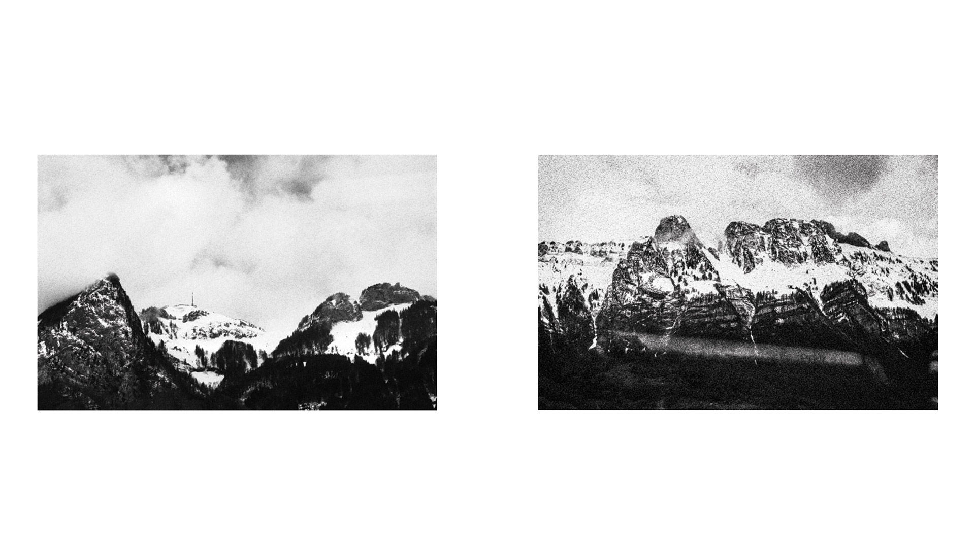 The Alps on Grayscale V