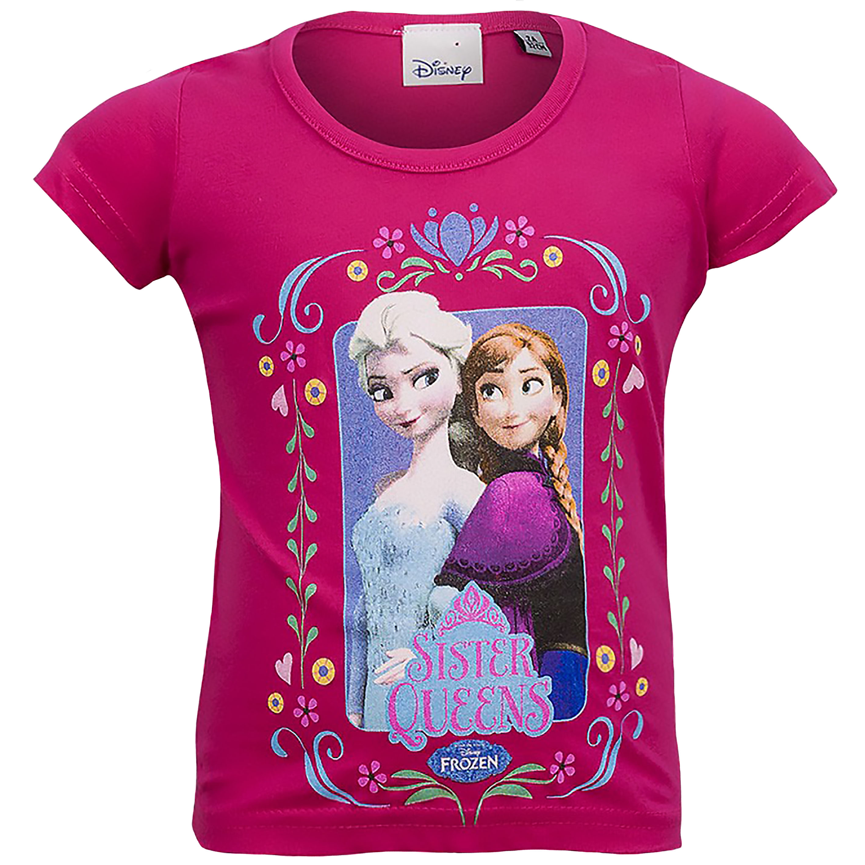 Barn_T-Shirt-frozen_Röd