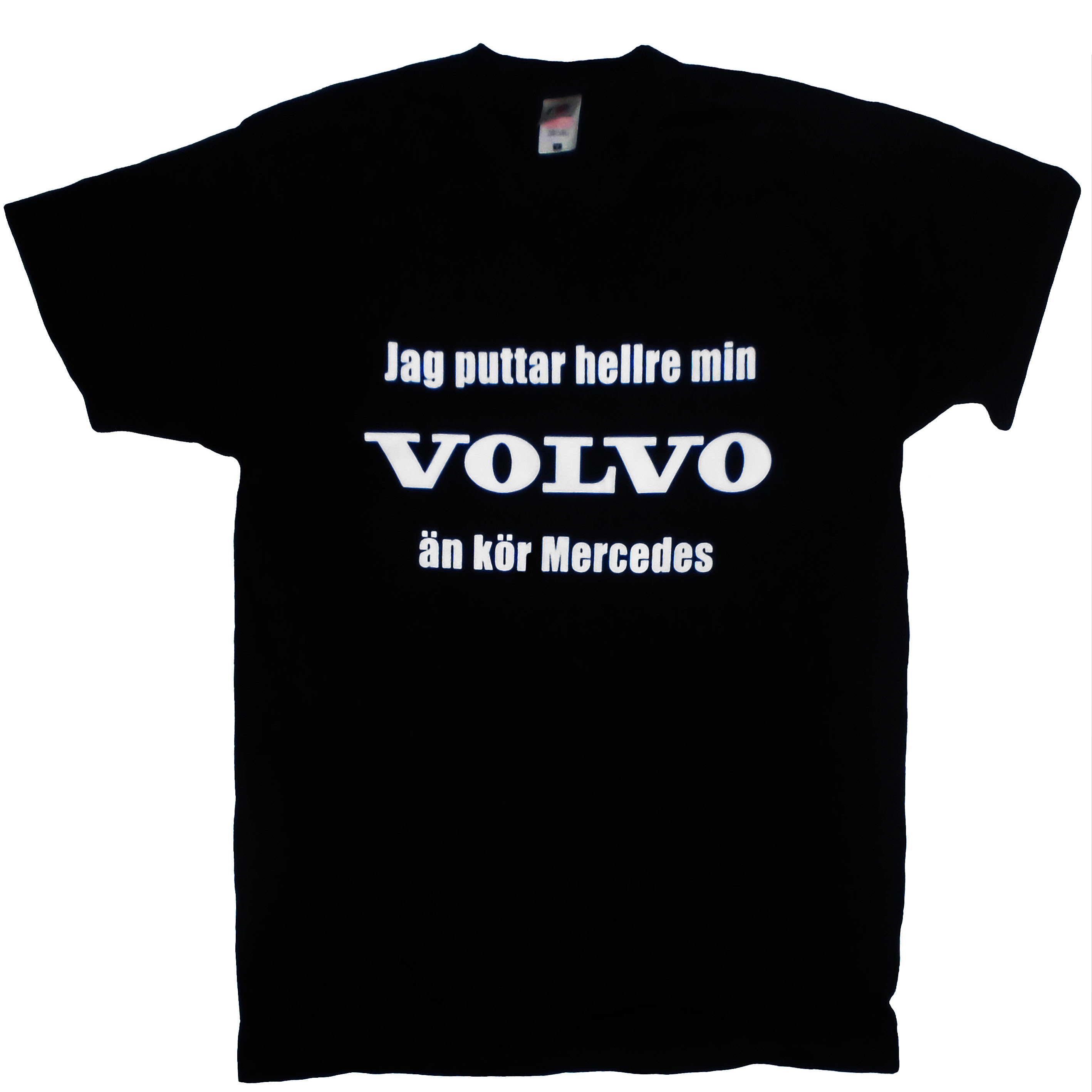 T-Shirt Jag Puttar Hellre Min Volvo