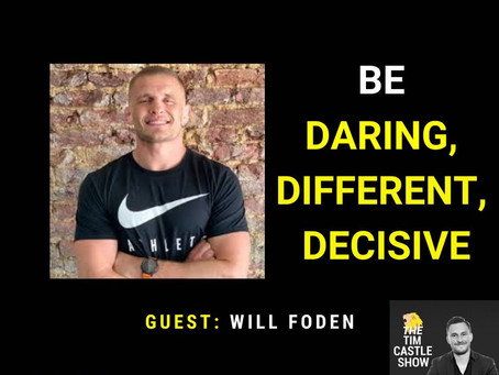 Be Daring, Be Different and Be Decisive and Take Action