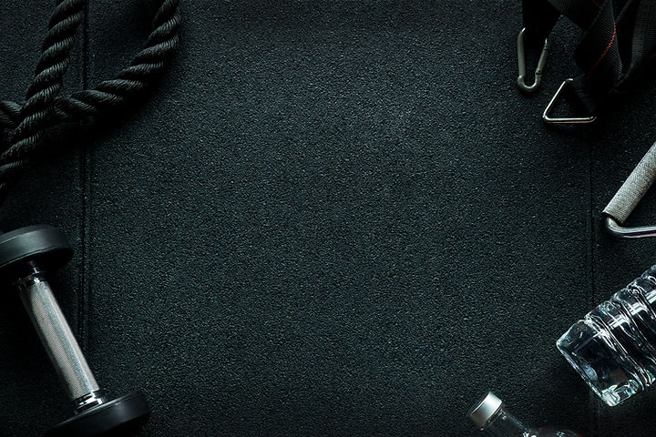 CrossFit Equipment on floor in Gym..jpg