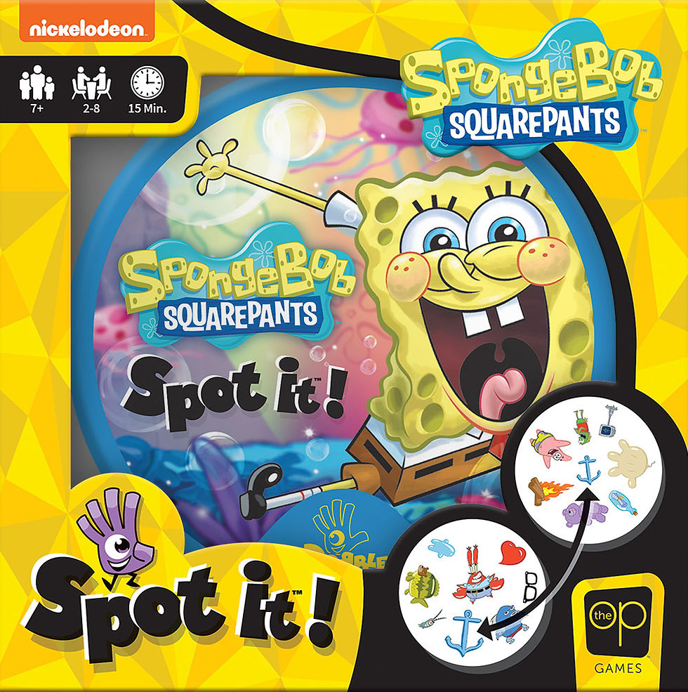 Thumbnail: SPOT IT: SPONGEBOB