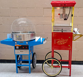 Popcorn and cotton candy machine rentals in Greater Sudbury