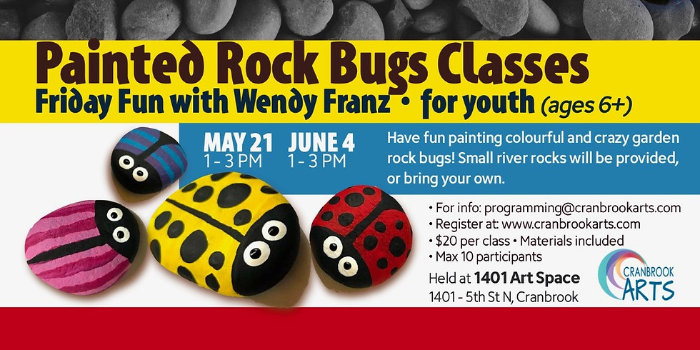 Painted Rock Bugs
